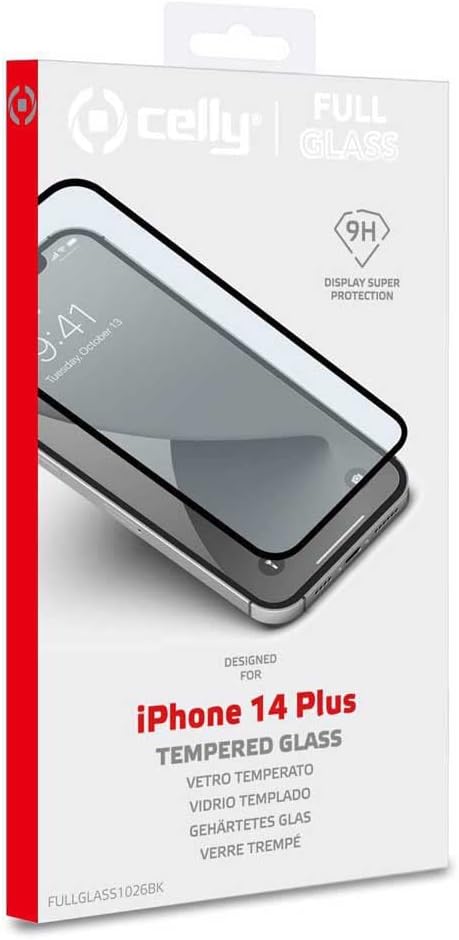 Celly CRISTAL 2 5D IPH14 MAX Black