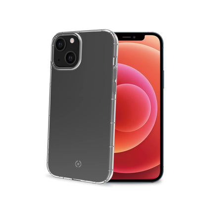 Celly Cover Hexagon iPhone 14 Transparent