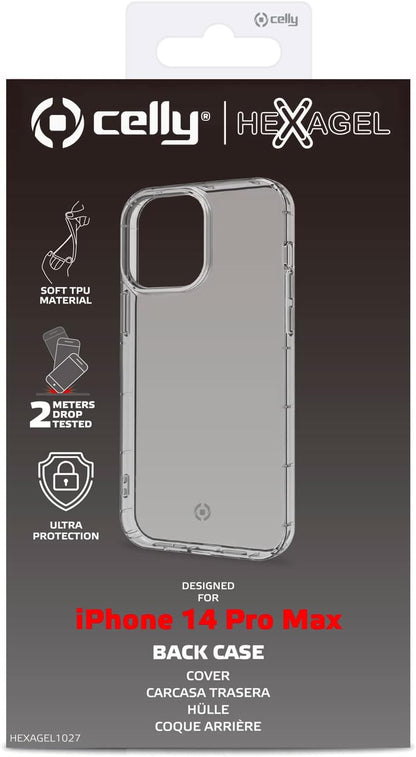 Celly HEXAGEL IPH14 PROMAX COVER Black