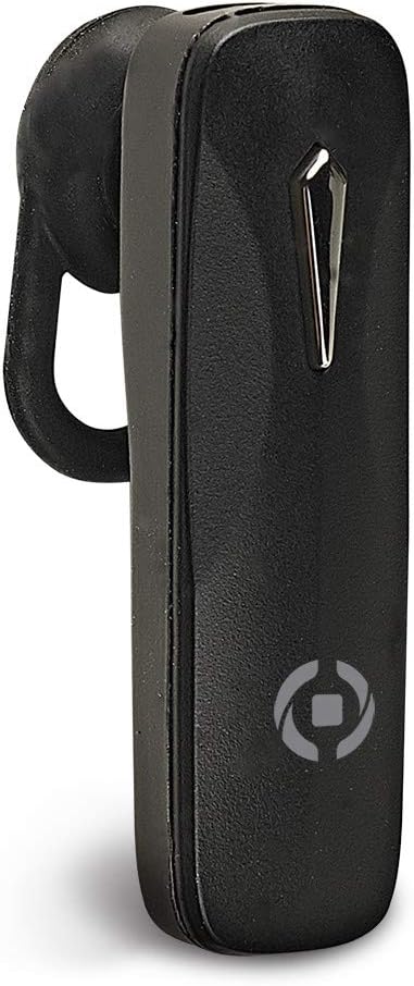 Celly BH10 Smart Audio Oreillette Bluetooth utilisable sur Les Deux Oreilles, appels et Musique, 3 Heures d'autonomie