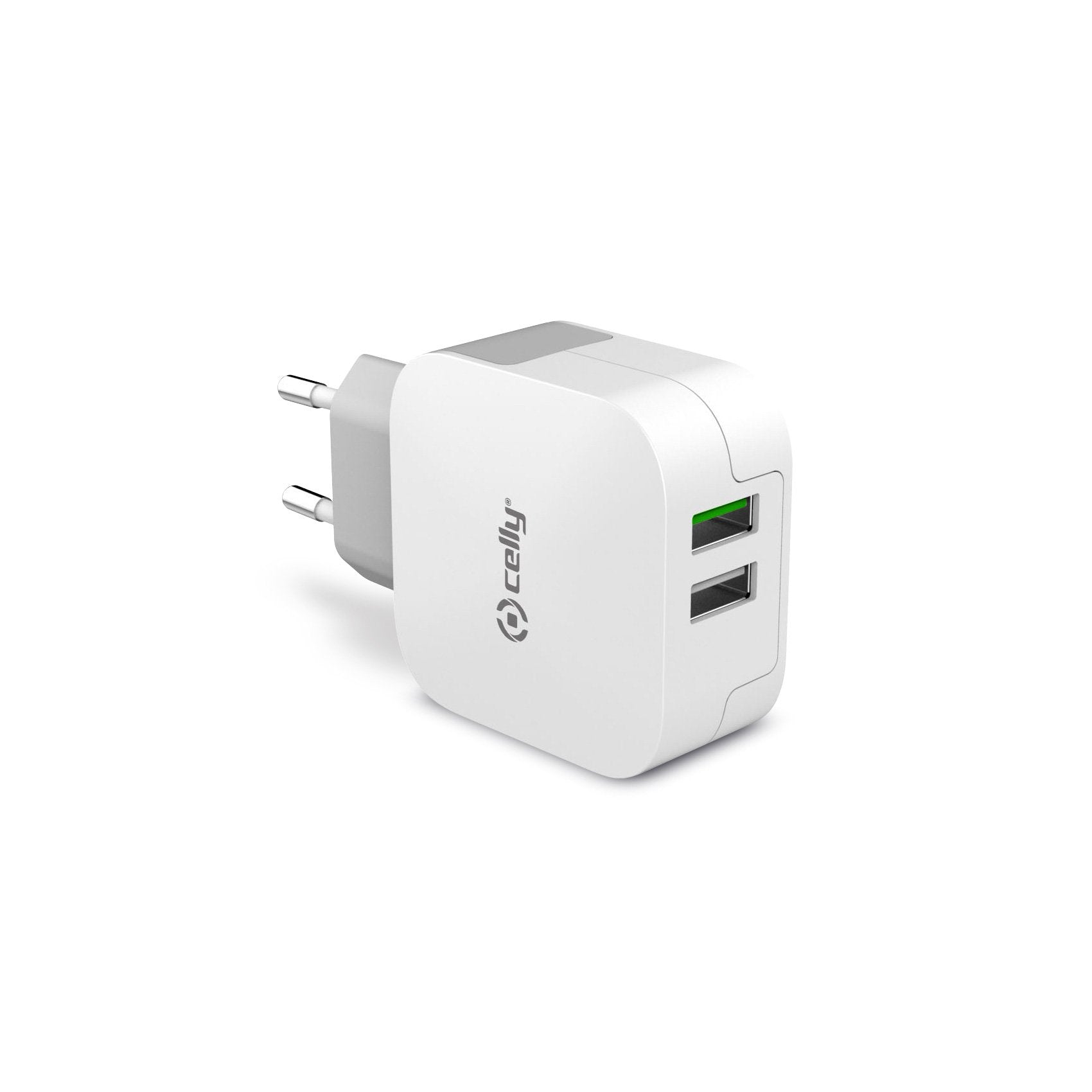 Travel Charger DUAL, 1x Turbo 2.4A, 1x 1A Universal