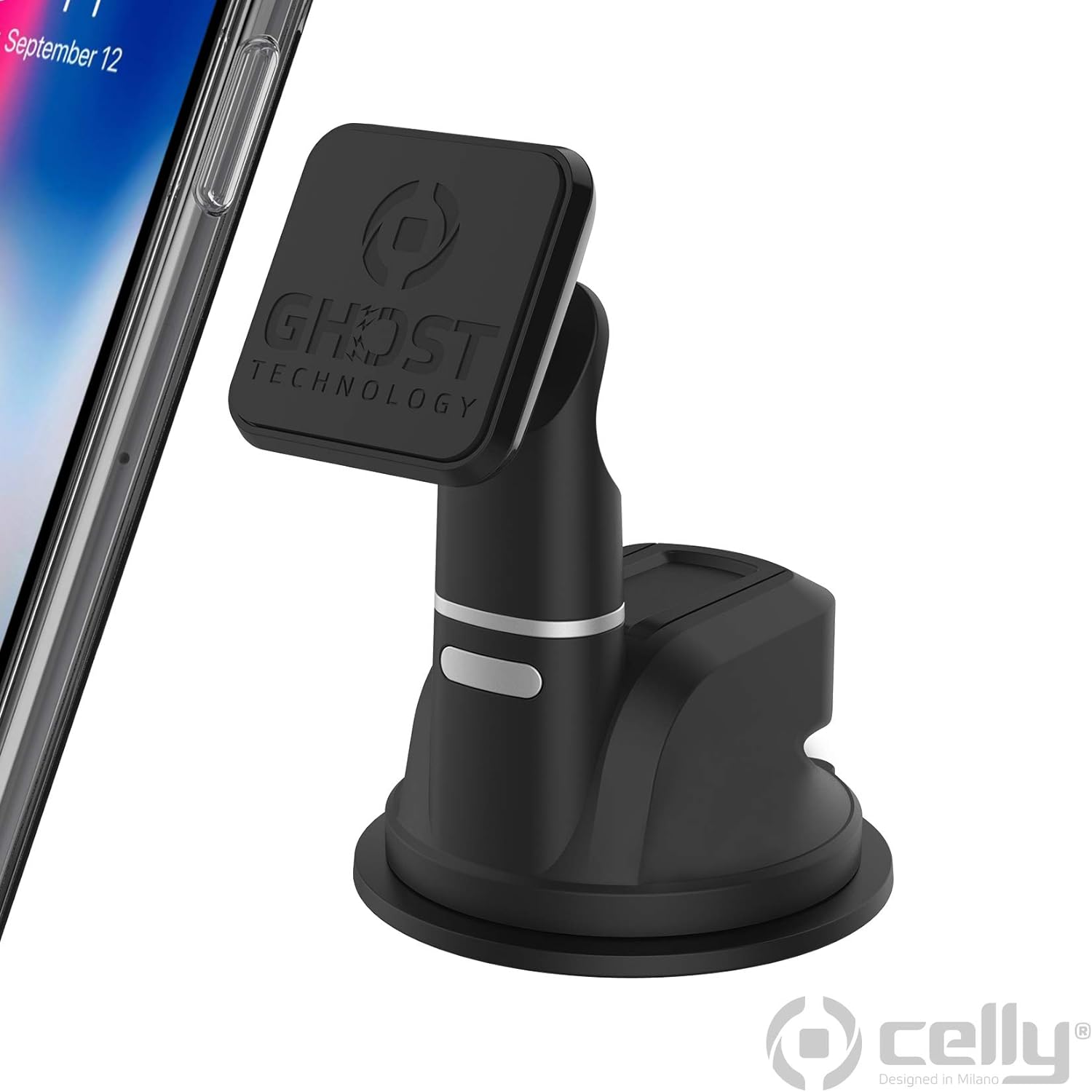 Celly Magnetic Holder Ghostdash Black