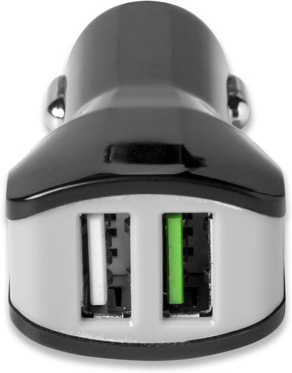 Celly CC2USBTURBOBK Turbo Car Charger 2 USB, Black