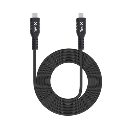 Celly - USB-C to USB-C cable, black