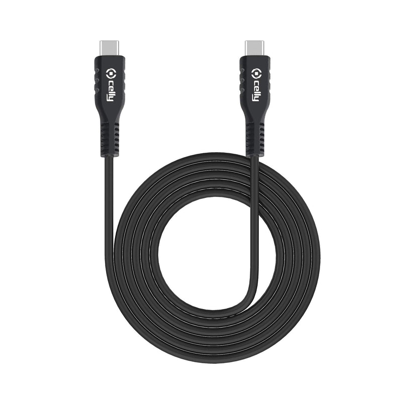 Celly - USB-C to USB-C cable, black