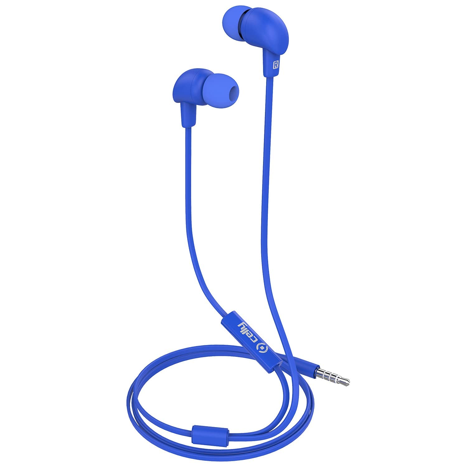 Celly UP600BL headphones/headset Wired In-ear Calls/Music Blue