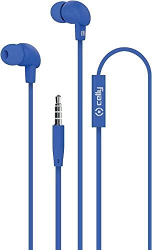 Celly UP600BL headphones/headset Wired In-ear Calls/Music Blue