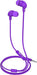 Celly-Stereo Headphones 3.5 mm Flat Cable Purple