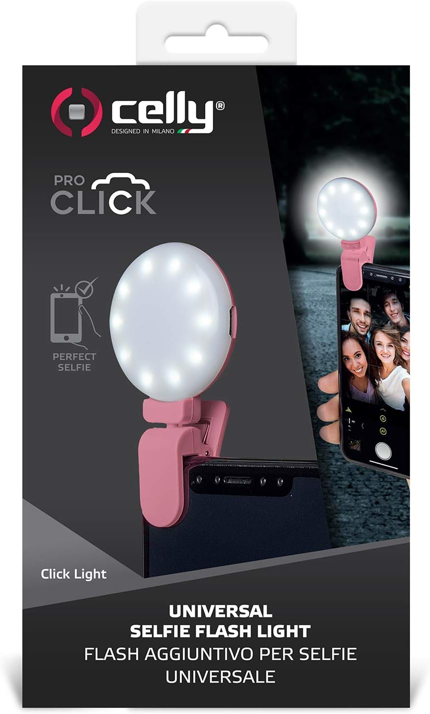 Universal Flash Light Unit for Selfie L pink