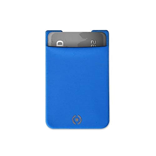 Celly card slot with adhesive
