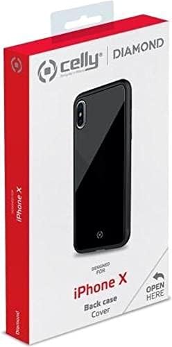 Celly-Diamond Glass Case IPX/XS Black