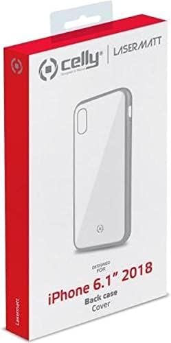 Celly Laser Matt iPhone XR Silver