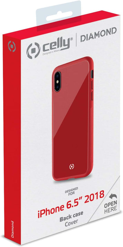 Celly Diamond 999 Case for Apple iPhone XS MAX red