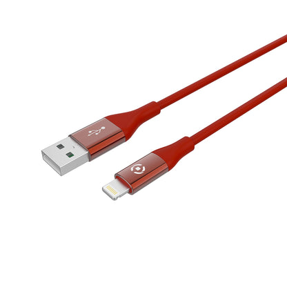 Celly -USB Lightning Red Color