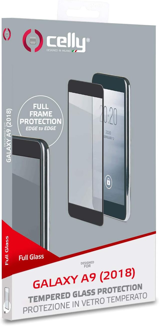 Full Glass Galaxy A9 2018 Black