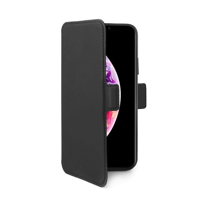 Celly-Prestige Magnetic IP XS Max Black with Magnetic Closure