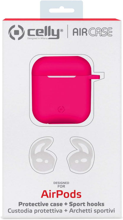 Airpod Case Sport Buds Fuxia