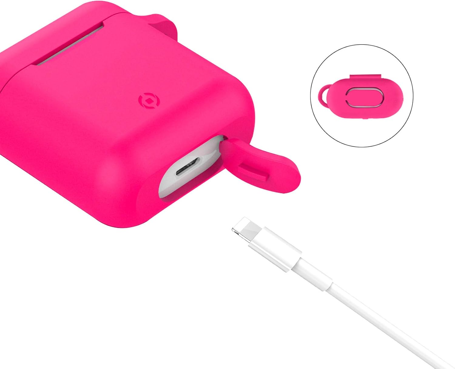 Airpod Case Sport Buds Fuxia