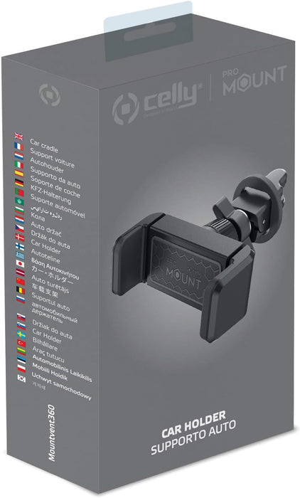 Celly MOUNTVENT360 Car Mount for Air Vent