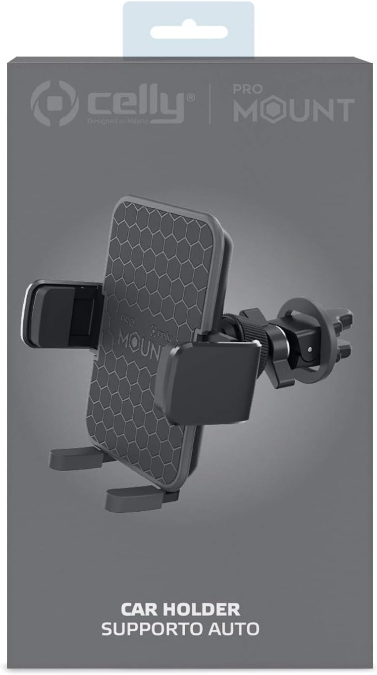 Celly Car Holder Plus Black for Air Vents