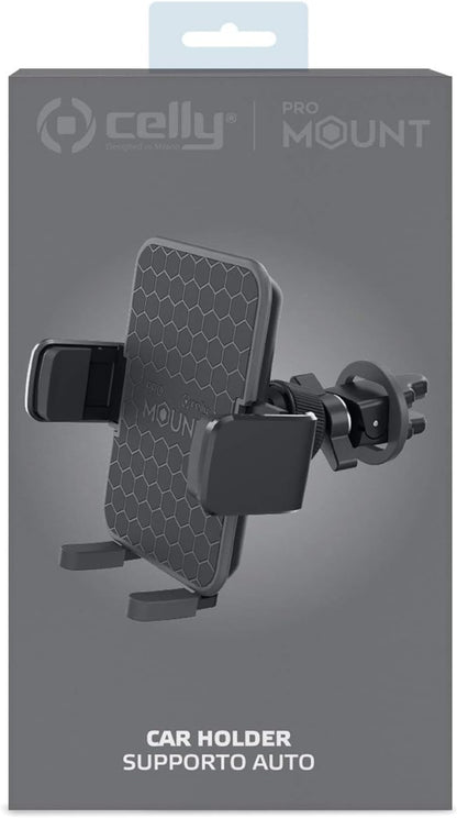 Celly Car Holder Plus Black for Air Vents