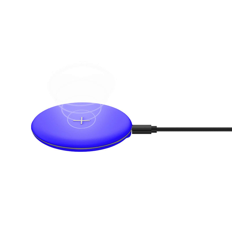 Celly-Wireless Charger Fast Pad Blue