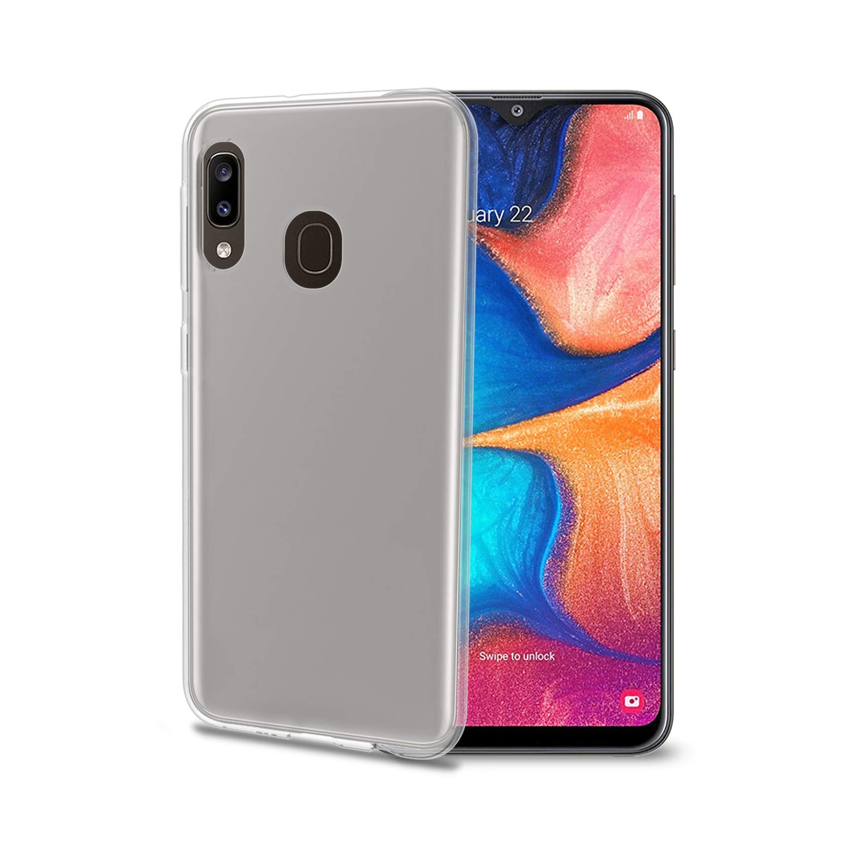 GELSKIN Back Cover for Samsung Galaxy A20e