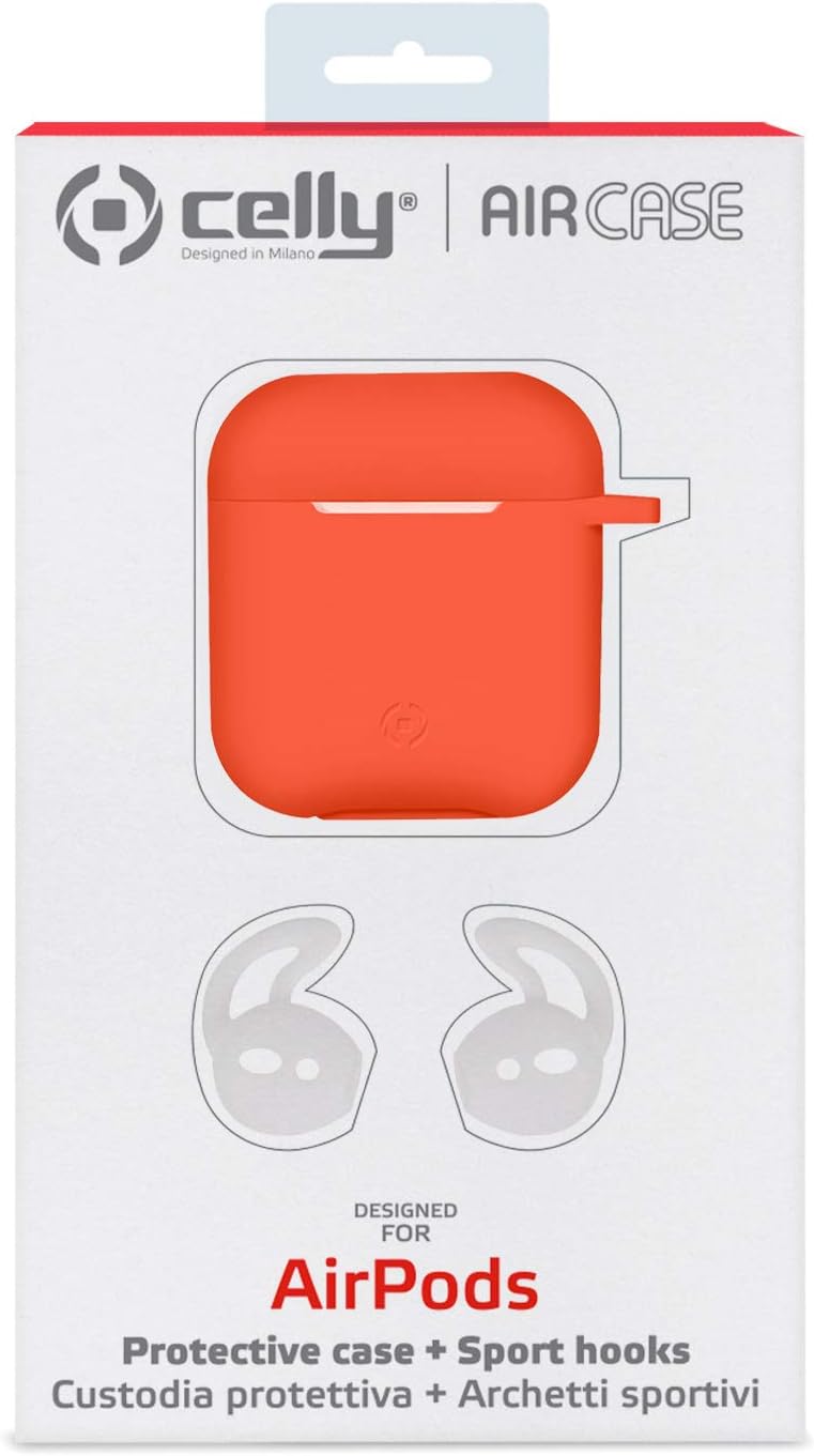 Airpod Case Sport Buds Orange