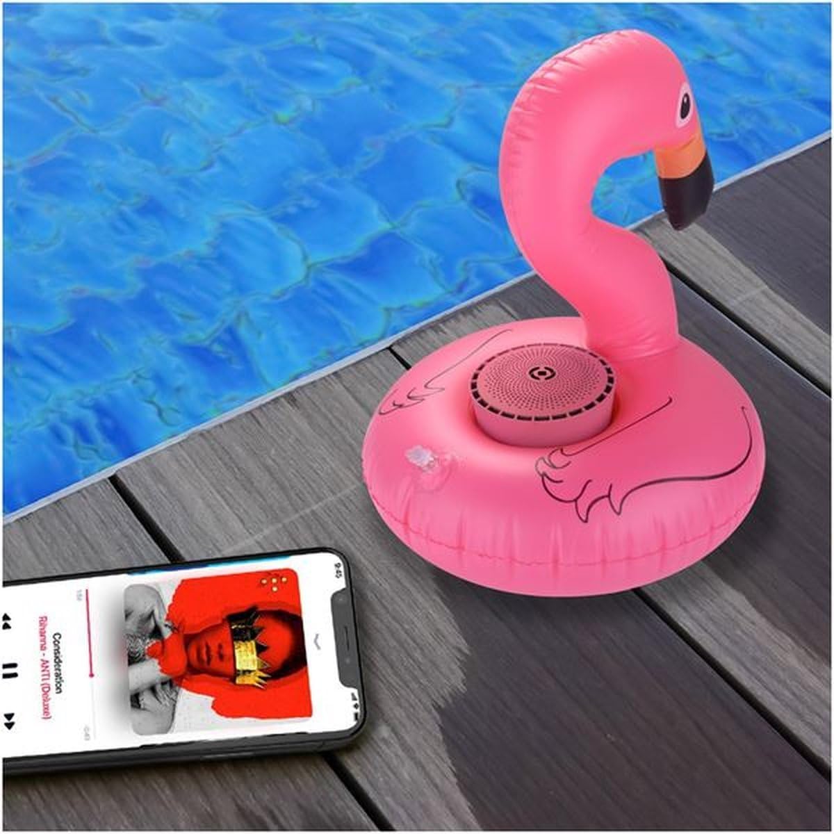Pool Speaker 3W Flamingo