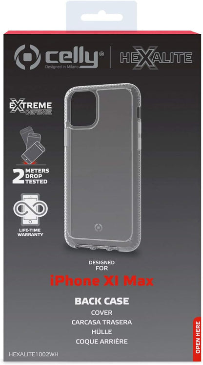 Celly Cover Hexalite iPhone 11 Pro MAX Transparent