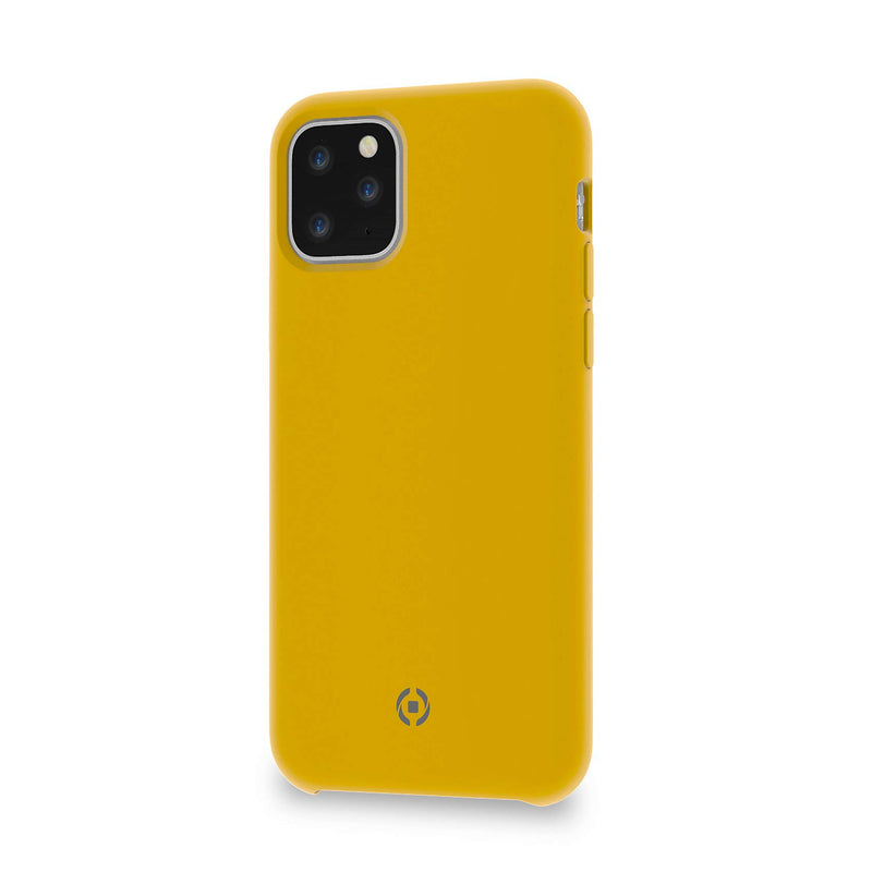 Leaf cover for iPhone 11 colour ocher yellow