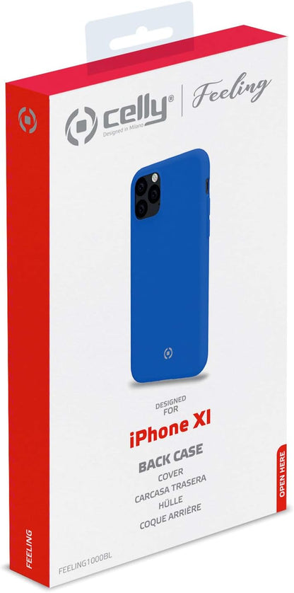 Celly FEELING1000BL - Cover Feeling Iphone 11 Pro Blue