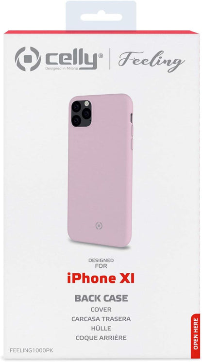 Celly FEELING1000PK - Cover Feeling iPhone 11 Pro Pink