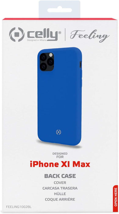Celly FEELING1002BL - Feeling Cover Iphone 11 Pro Max Blue