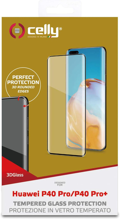 Celly 3D Glass Screen Protector Kit for 3dglass897bk