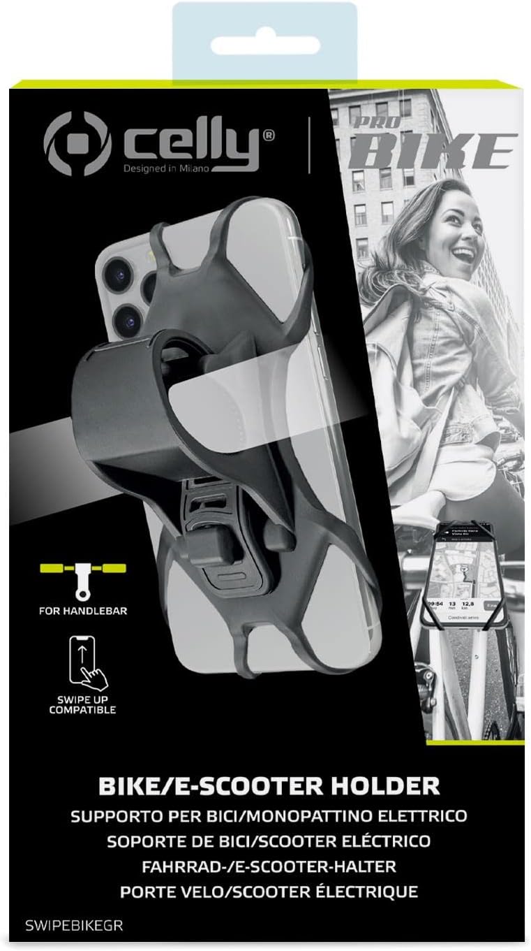Celly Swipebike Bike Mount, Grey