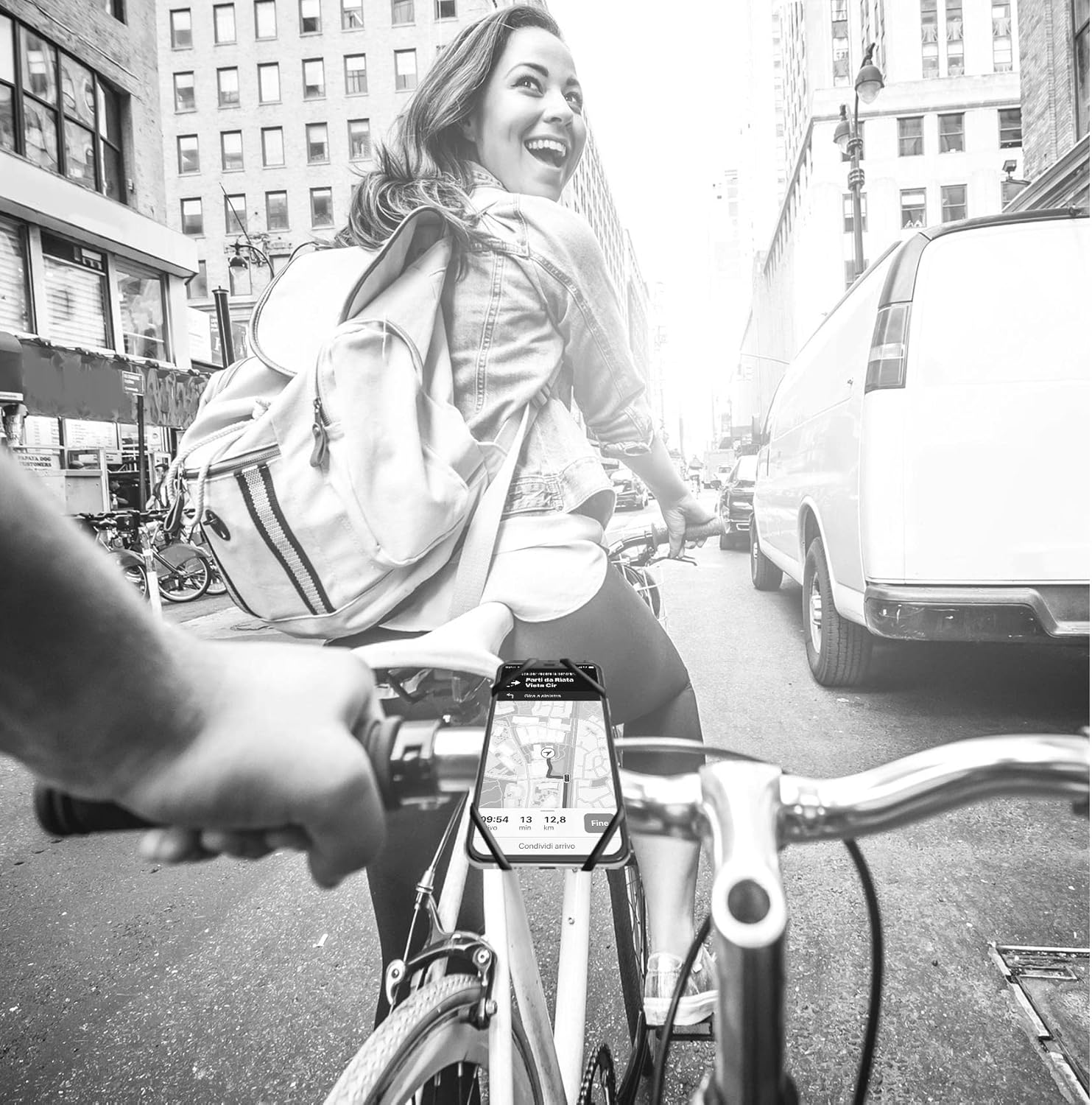 Celly Swipebike Bike Mount, Grey