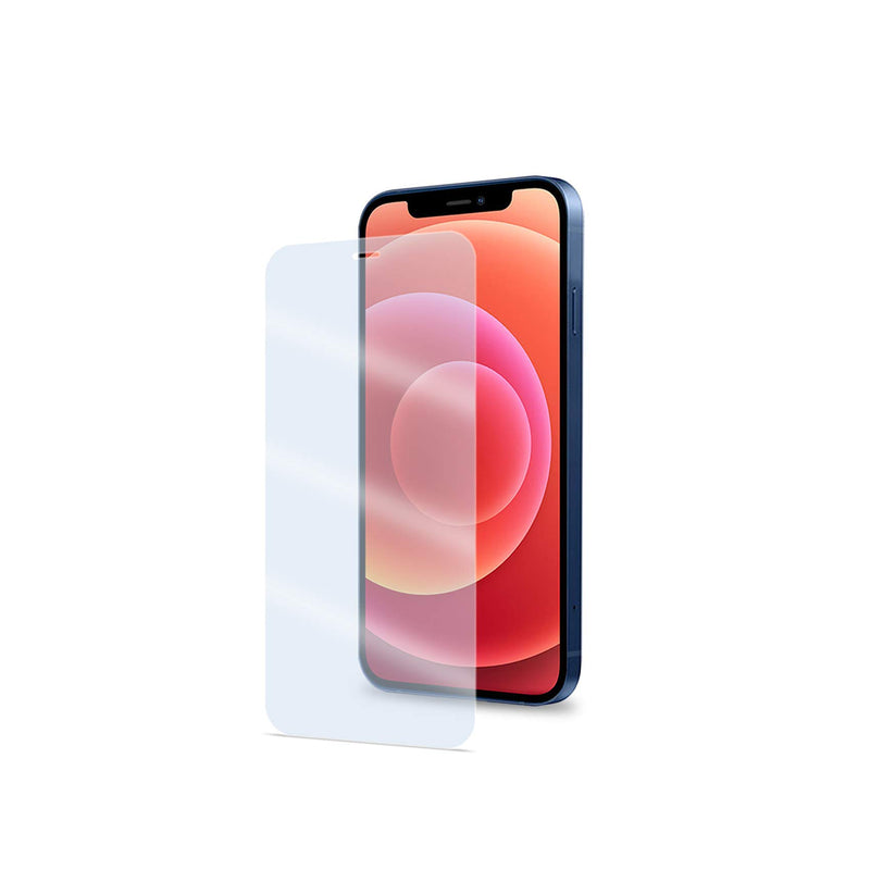 Celly Screen Protector for iPhone 12 Mini, Tempered Glass 9H Hardness, Anti-Fingerprint and Anti-Scratch
