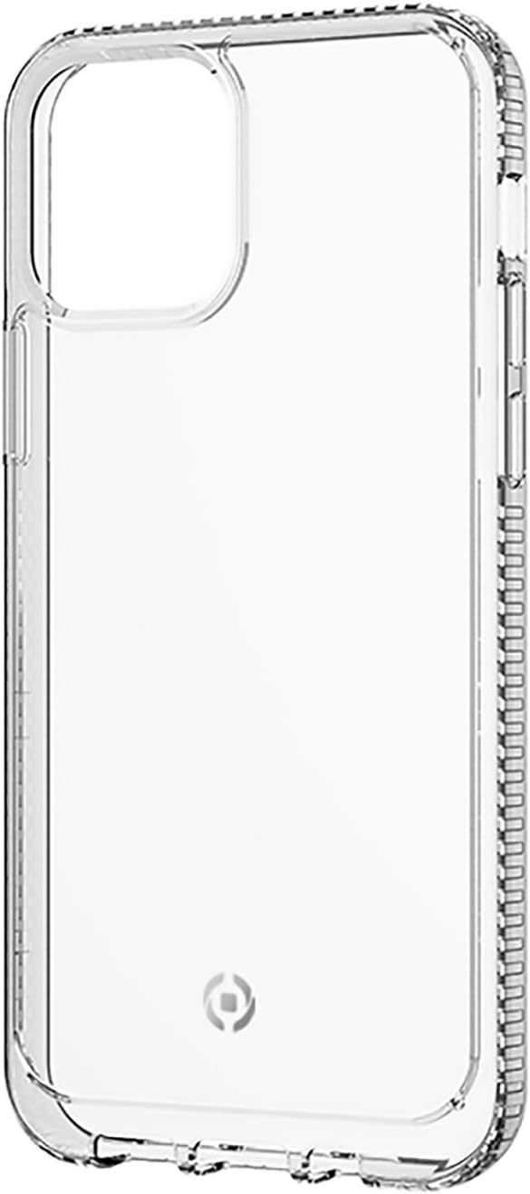 Celly Transparent Anti-Shock Case for iPhone 12 Mini, Anti-Drop and Anti-Scratch TPU Protective Case with Reinforced Edges