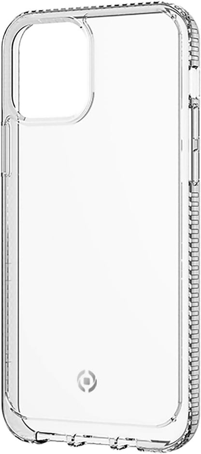 Celly Transparent Anti-Shock Case for iPhone 12 Mini, Anti-Drop and Anti-Scratch TPU Protective Case with Reinforced Edges