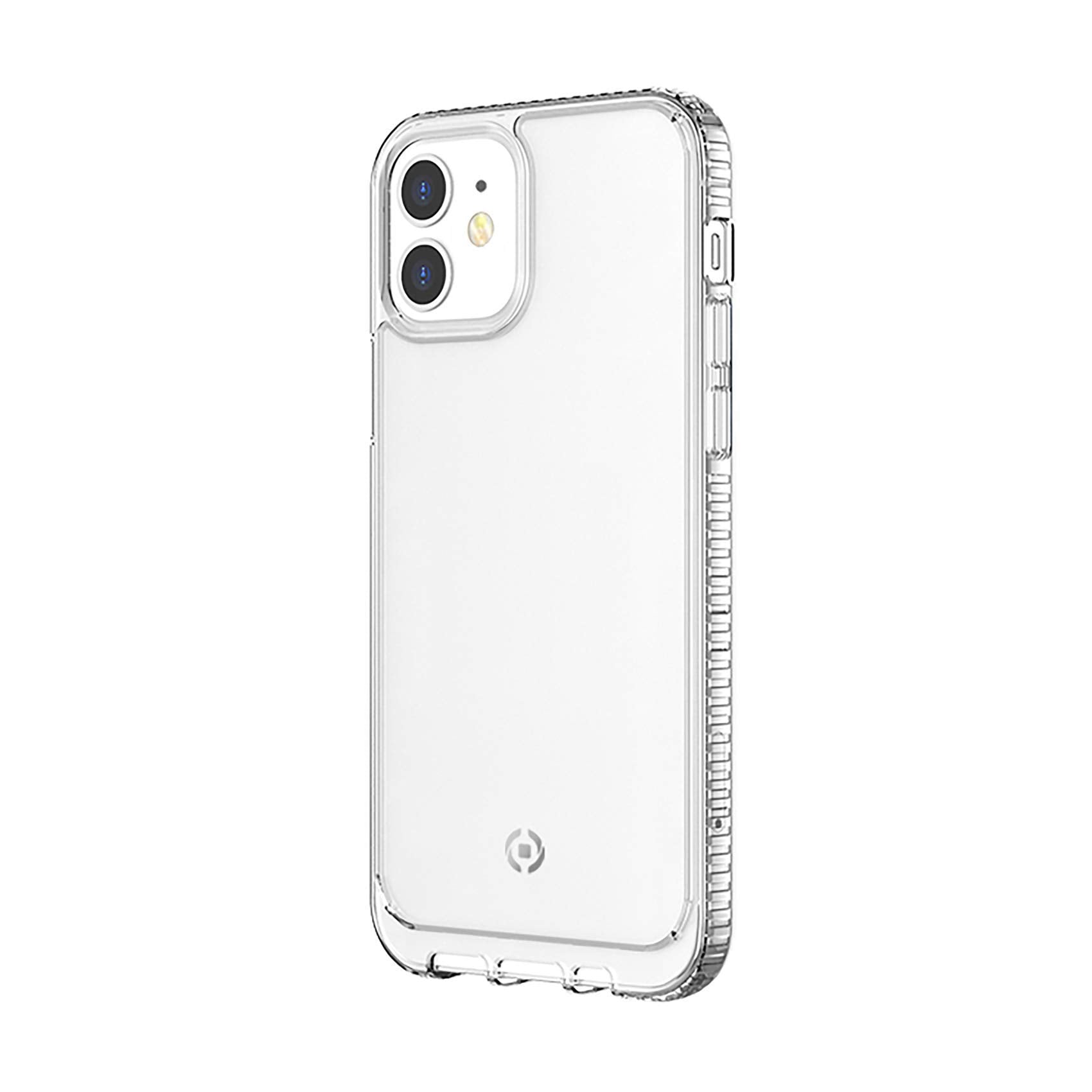 Celly Transparent Anti-Shock Case for iPhone 12 Mini, Anti-Drop and Anti-Scratch TPU Protective Case with Reinforced Edges