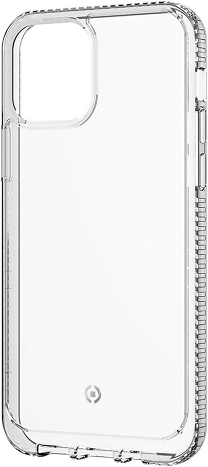 Celly Transparent Anti-Shock Case for iPhone 12 Pro Max, Thermoplastic Polyurethane Protective Case Anti-Drop and Anti-Scratch with Reinforced Edges