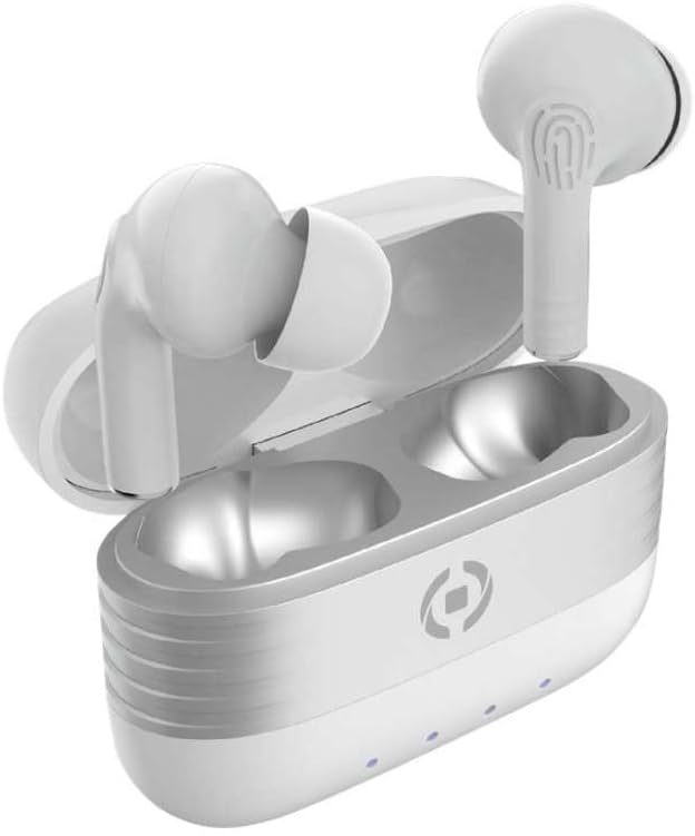 CELLY SLIM1 BLUETOOTH EARPHONES TRUE WIRELESS WHITE