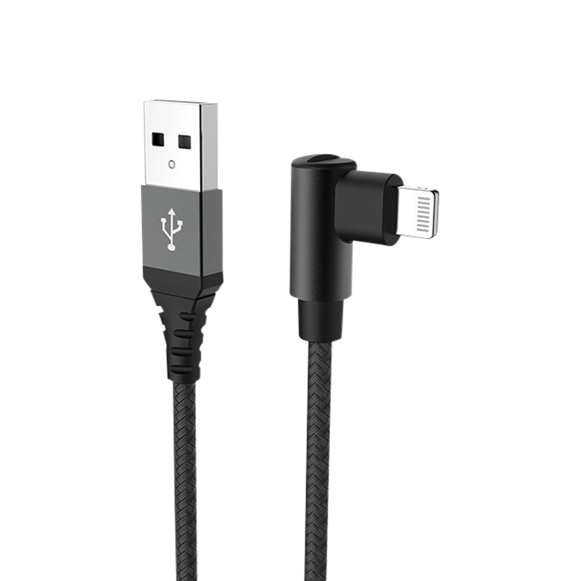 Celly USB Data Cable > Lightning & L Plug 1m Black