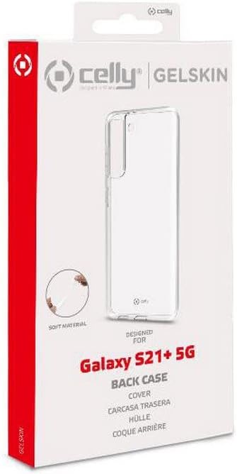 CELLY Gelskin Cover for Samsung S21+ Transparent