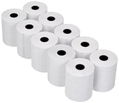 Blister 10 Rolls RC Thermal Paper BPA 55gr 57.5mm x 30mt Ø50mm ROTOMAR