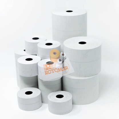 Blister Pack of 10 Rolls of RC Thermal Paper BPA Free FSC 55 g 80 mm x 40 m Diameter 55 mm