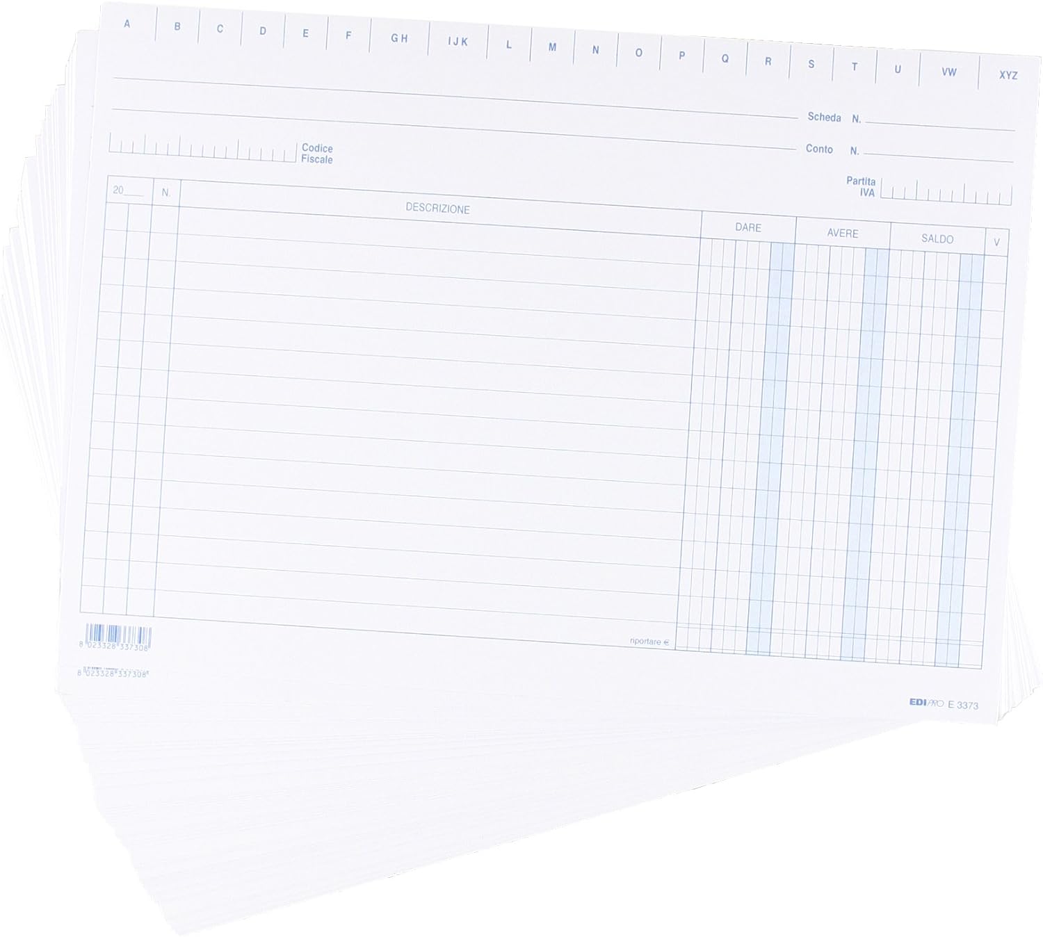 EDIPRO e3373 Form and Accounting Book