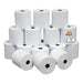 SA.BA.CART CARTA PURA CELLULOSA 60G SUPERBLANCK ALTEZZA 57 DIAMETRO 60 FORO 12 CONFEZIONE 100 (1000029692