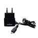 Tecnoware FAM17198 Caricabatterie - per Smartphone e Tablet di ogni Generazione - Cavo Fisso Micro USB da 5 Volt 2.1 Ampere, Nero